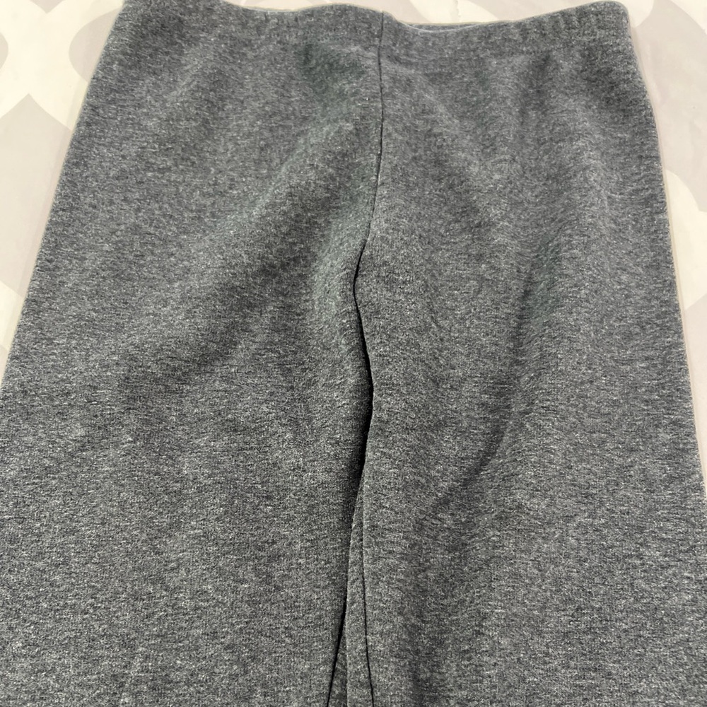 Irelia gray fleece lined leggings size large